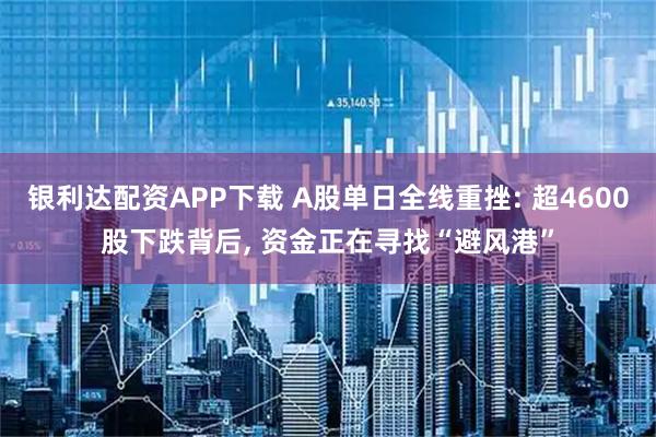 银利达配资APP下载 A股单日全线重挫: 超4600股下跌背后, 资金正在寻找“避风港”